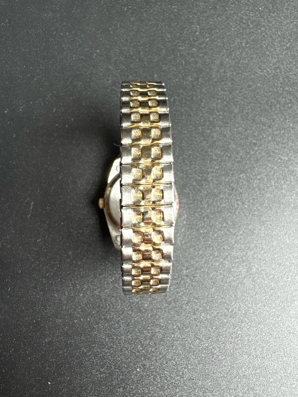 Women’s Quartz Two-Tone Silver and Gold Expansion Band Watch